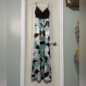 knee length dresses for ladies Lace Sheer Maxi Dress  Cotton Candy LA